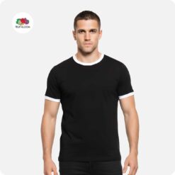 Camiseta Ringer Valueweight Fruit of the Loom