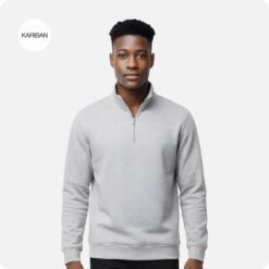 Sudadera 1/4 cremallera Kariban K478 Unisex